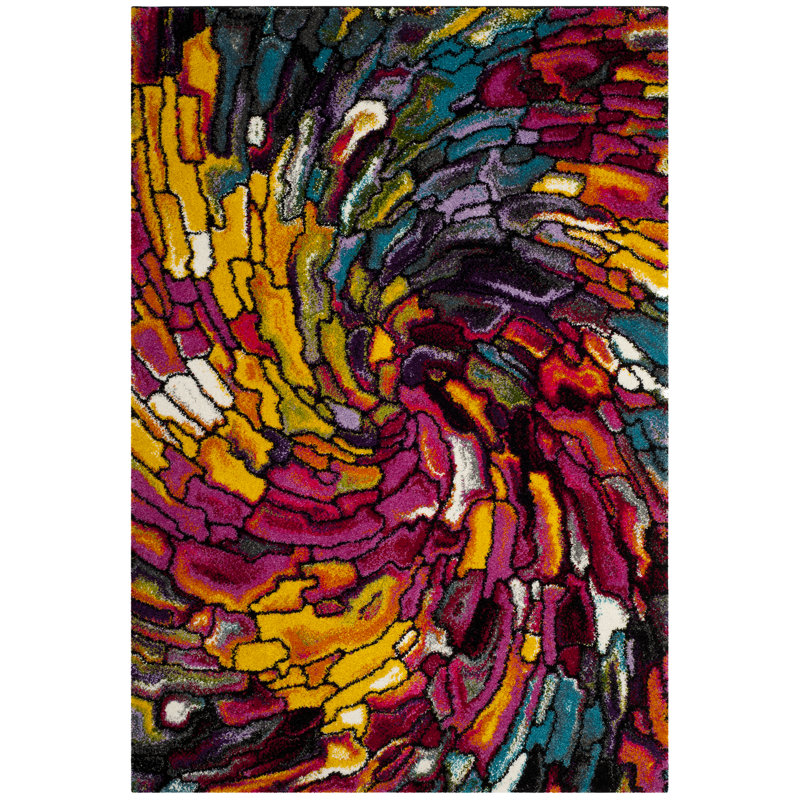 Cleveland Performance Abstract Rug, Rectangle 3' x 5'