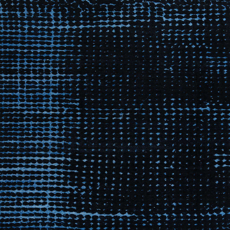 Tapis abstrait moderne 5098, Carré 3 pi