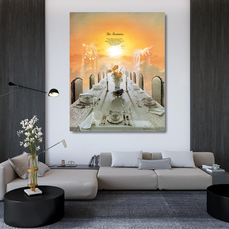 Invitation, 45" H x 36" W
