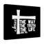 The Way, The Truth, The Life - Wrapped Canvas Print-886039785