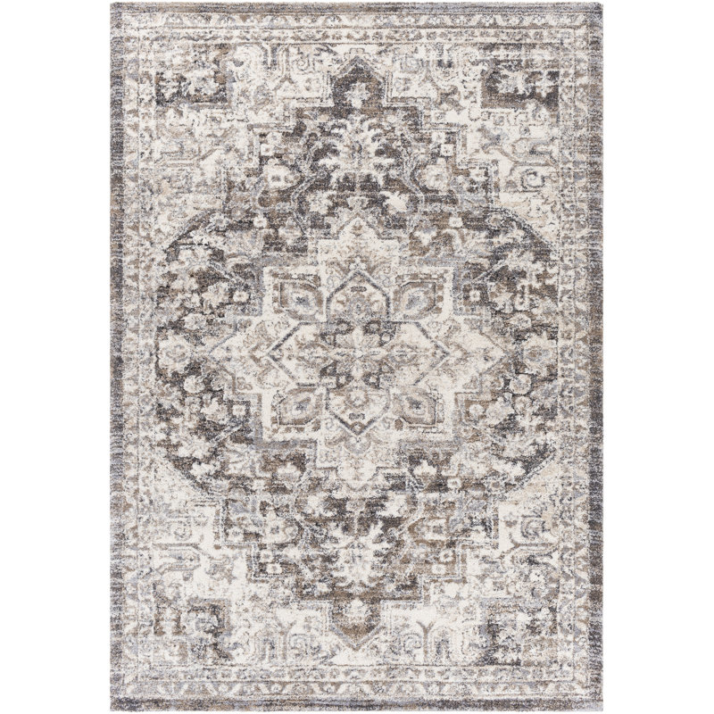Hodder Oriental Indoor Rug, Rectangle 5'3" x 7'3"