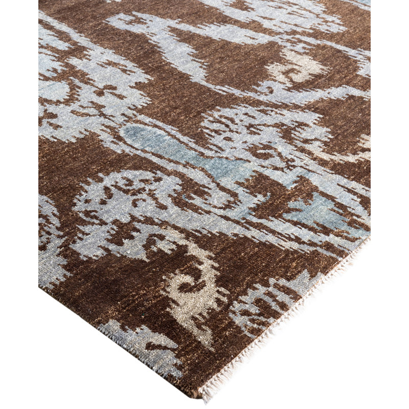 Overdyed One-of-a-Kind 8' 0" X 10' 2" Hand Knotted Area Rug