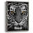 Golden Eyes Framed Print - Solid Wood