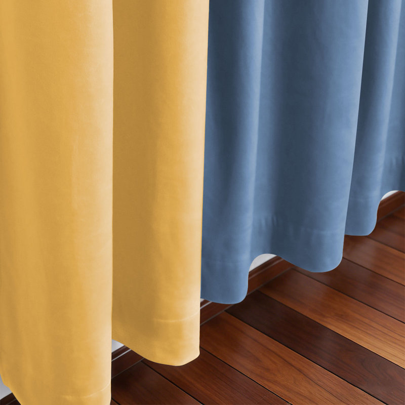 Kavayah Room Darkening Curtain Panel Pair, 52" x 95"