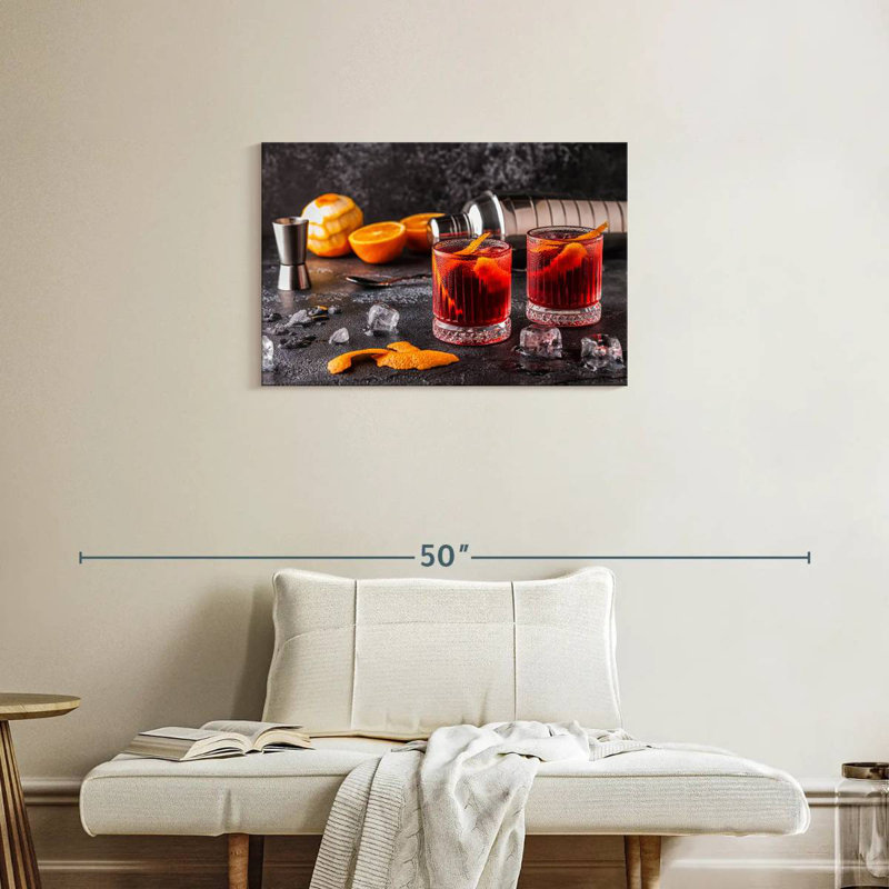 Yarlin Negroni For Two, 20" H x 30" W