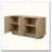 4-Door Sideboard with Semi-Circular Handles and Adjustable Shelves-1314034826