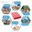 Kristofer Contemporary Solid Red Polypropylene Rectangle Area Rug-1209733473