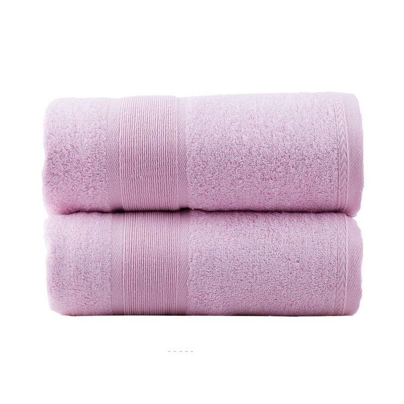 Rayon From Bamboo Bath Towel, Pink