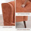Élégant fauteuil d'appoint à oreilles avec accoudoirs droits contemporains-1099541434