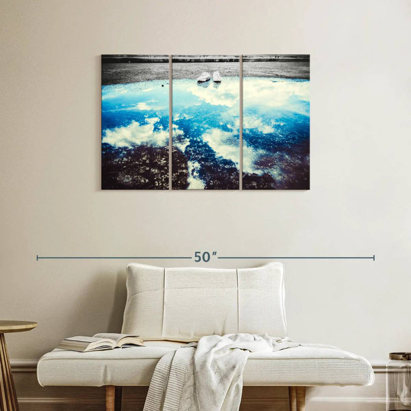 Alvord Sky Reflection Pop, 24" H x 38" W