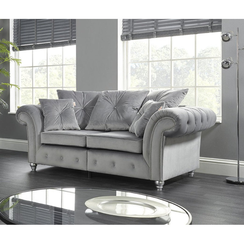 Kensington 2 Seater Velvet Sofa
