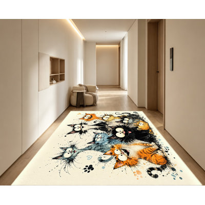 Abstract Indoor / Outdoor Rug
