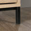 Commode 4 tiroirs, finition brune