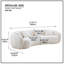 Canapé modulaire 102 pouces 5 places Boucle-965666267