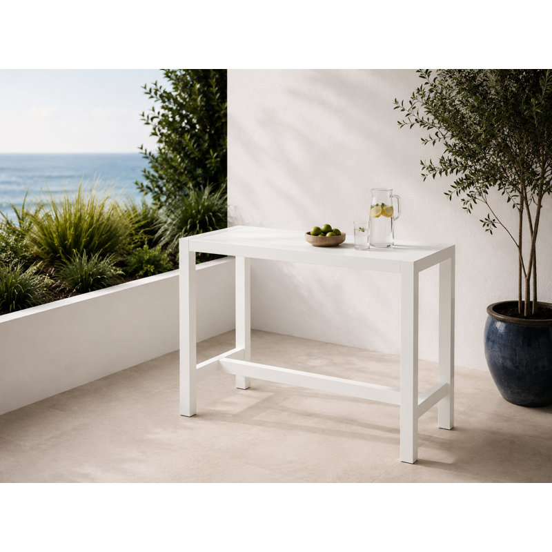 Betty Pub Table, White