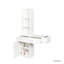 Bureau à cheveux moderne et simple, espace de rangement multicouche-814218483