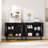 31.7" Sideboard Cabinet with Adjustable Shelves for Dining Room & Kitchen Storage