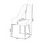 Chaise d'appoint en fer Nadel-1230283652