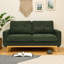 Causeuse capitonnée 67,7 po Mid-Century Modern-130916218