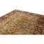 Hand Knotted Wool Area Rug in Gold