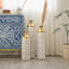Ensemble de 3 vases de plancher en métal