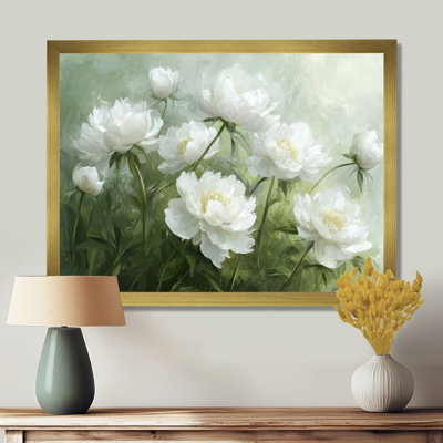 Velvet Petals Of Peony Harmony II - Pivoines, reproductions encadrées