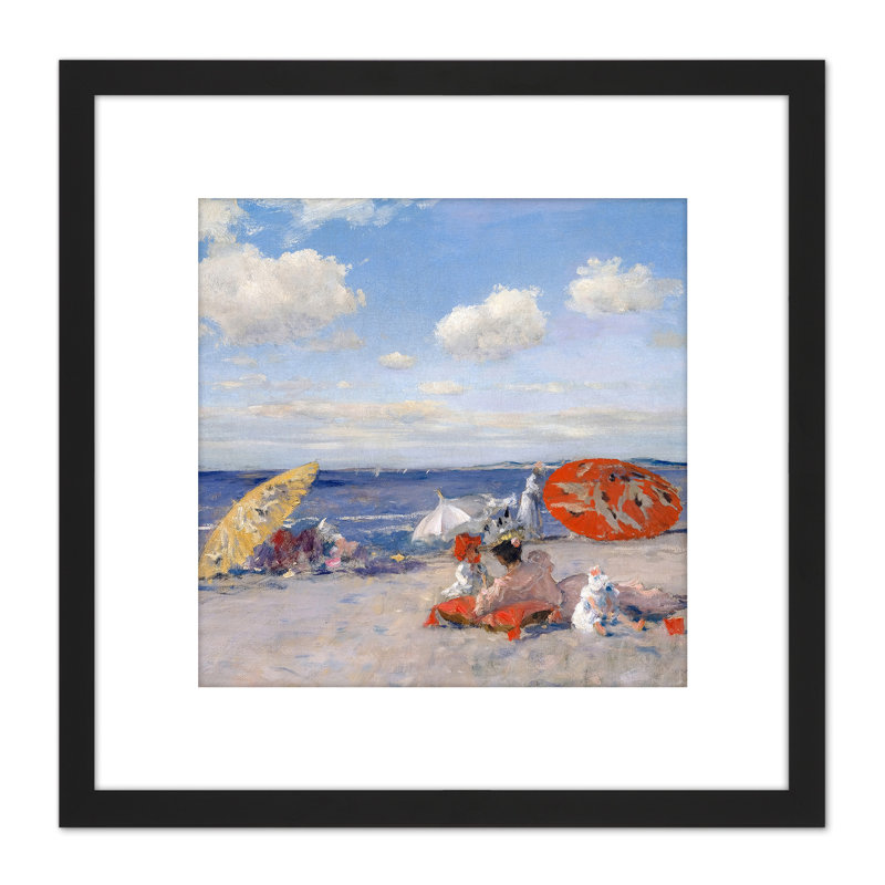 Chase At The Seaside by William Merritt Chase - Single Picture Frame Painting