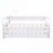 Twin XL Solid Wood Daybed with 2 Trundles &amp; 3 Storage Cubbies, No Box Spring Needed, USB Charging &amp; Free Light, White for Guestroom/Bedroom-135773076