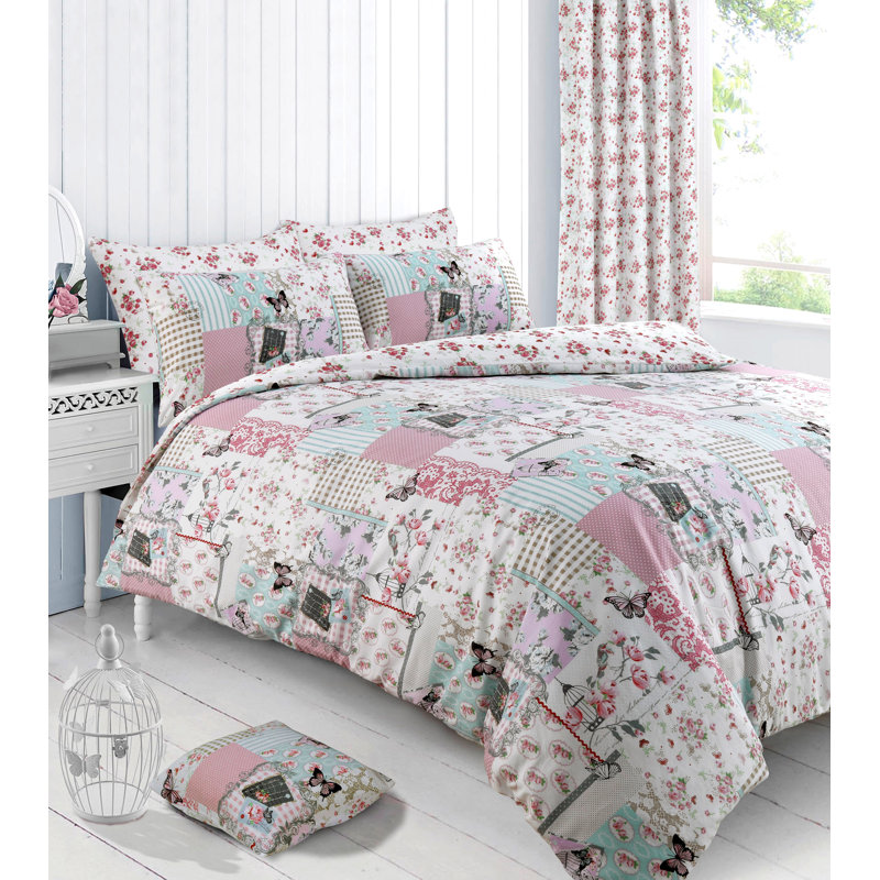 Annilyn Pleated Meriden Duvet Cover Set