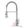 KPAIDA Pull Down Touchless Single Handle Kitchen Faucet with Deck Plate, Brushed Nickel