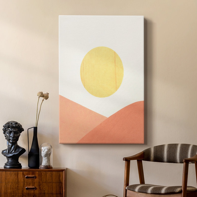 Simple Boho Sun II - galerie sur mesure, H 18 po x l 12 po