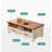 Multi-purpose solid wood coffee table-110844041-110844042