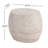 Outdoor/Indoor Lightweight Concrete (MGO) Oval Side Table-557677543