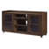 Dazya TV Stand for TVs up to 70" with Fireplace Included