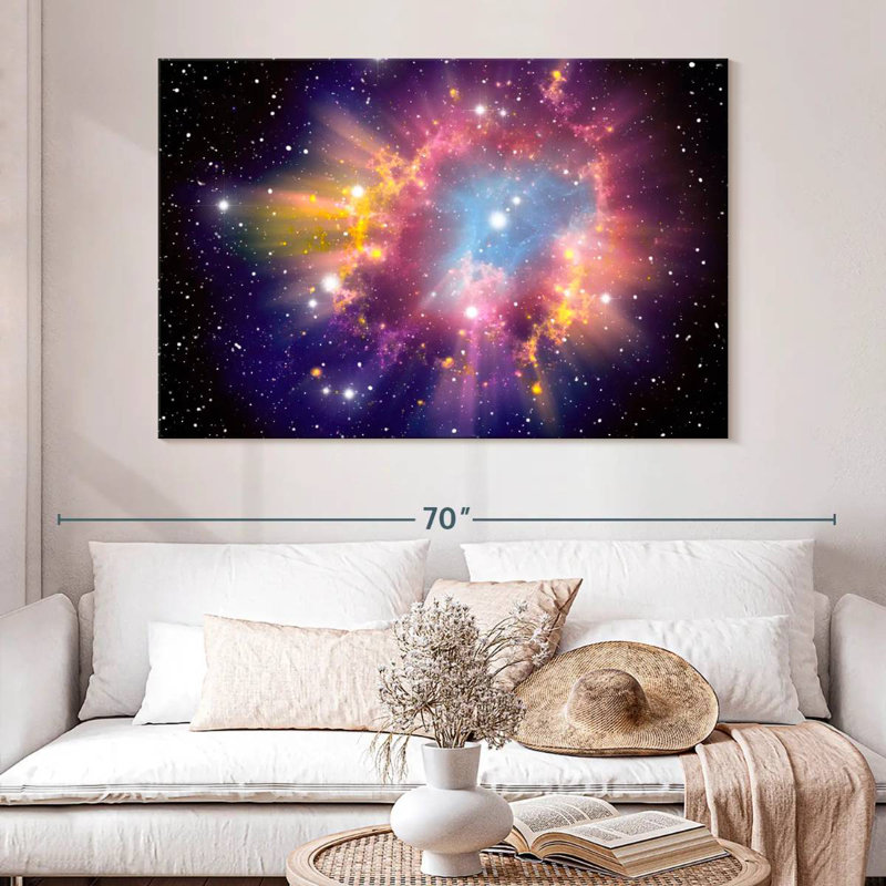Oberle Stellar Supernova Explosion, 30" H x 45" W