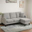 3 Seater Cotton Blend Sofa-708115728