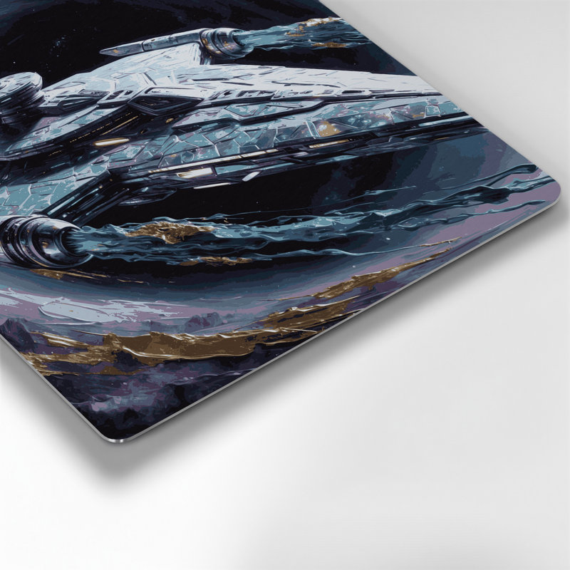 Art mural gris Sci Fi Interstellar