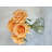 Small Real-Touch Rose Flower Centerpiece Unique Cozy Flower Arrangement-1684184196