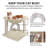 15.75" Tall Cat Hammock Scratcher-40482748