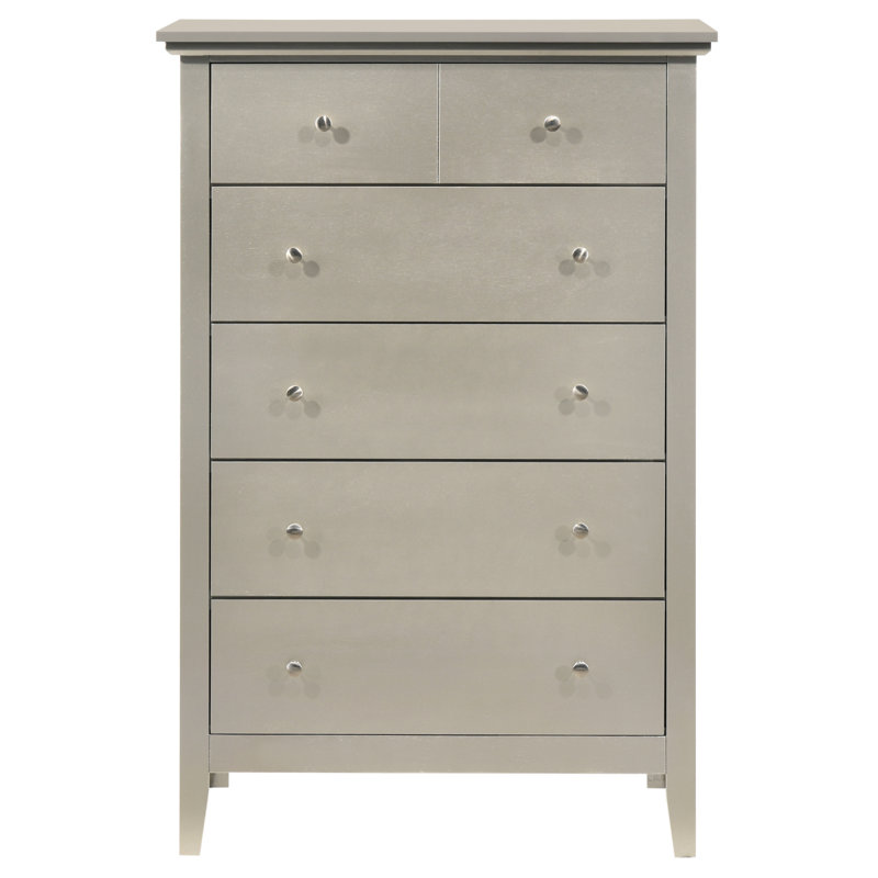 Commode Glond Furniture Hammond, Jaune