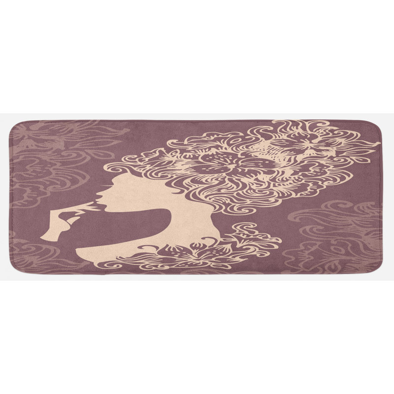 Tapis de cuisine femme
