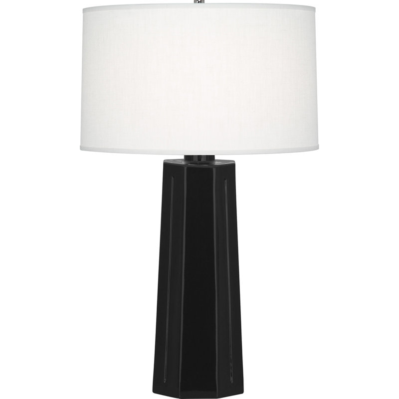 Mason Table Lamp, Obsidian