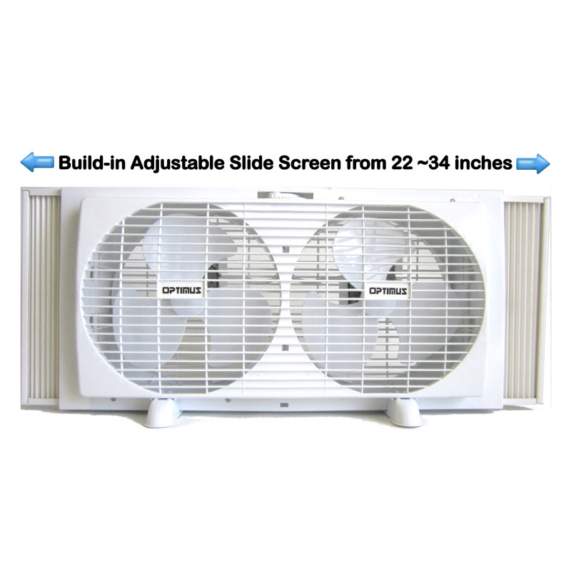 Ventilateur de fenêtre simple 9 po