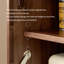 Commode en bois massif de style moyen