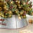 40.5"D Christmas Galvanized Metal Truck Tree Collar(KD)