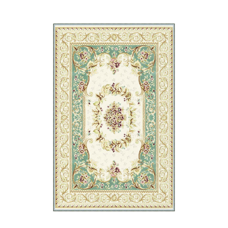 Stylish Woven Carpet, 5.2 x 7.5 Feet | 100% Polyester, 0.3 in Pile Height, Antibacterial, Non-Slip PVC Dot Underside | Machine Washable, 3D Digital Print | Perfect for Living Room, Bedroom & Home Décor
