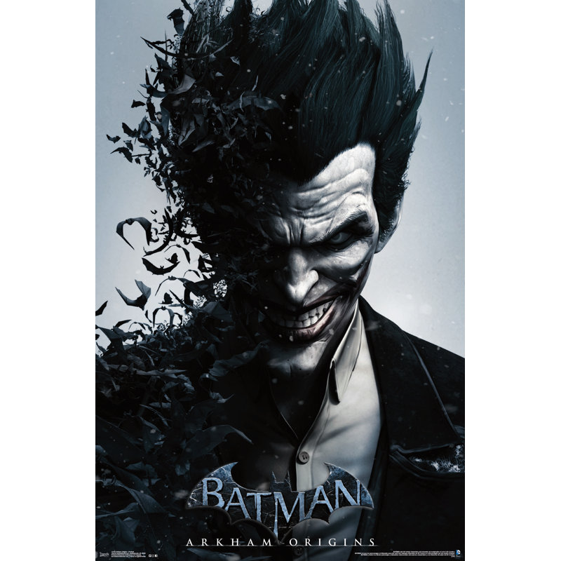 Arkham origines-impression sur papier portrait