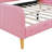 Full Size Upholstered Daybed With 4 Support Legs-1857885726-1857885727