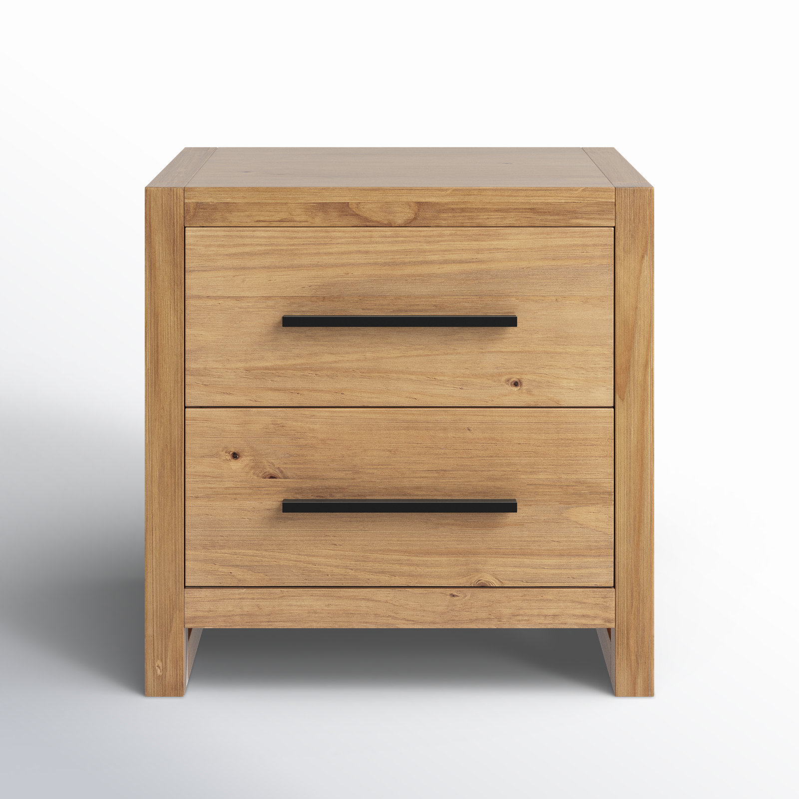 Modica Pine Nightstand, Natural