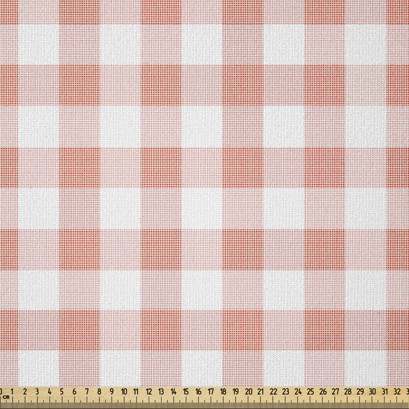 Tissu à carreaux Ambesonne par The Yard, l 36 po x L 360 po